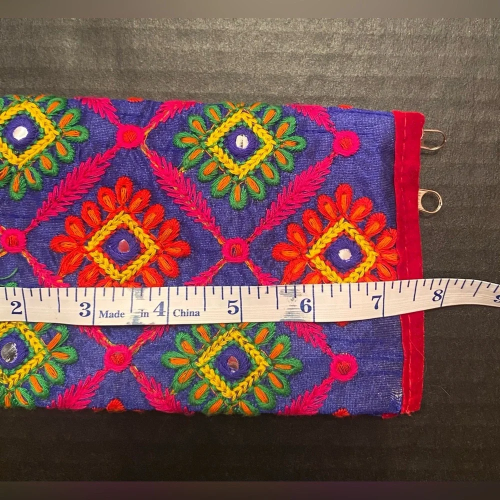 Embroidered Clutch Wallet Boho‎